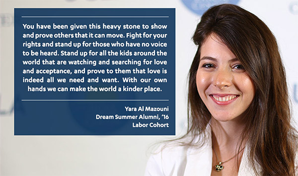 Dream Summer Alumni Spotlight: Yara Al Mazouni