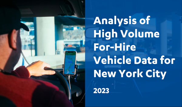 Analysis of High Volume For-Hire Vehicle Data for New York City